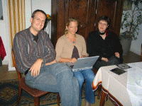 Bernhard, Bettina und Claudia